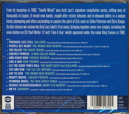 Various - Totally Wired & Illicit Grooves: Acid Jazz, The Birth Of A Scene 1987-1990 [New CD]
