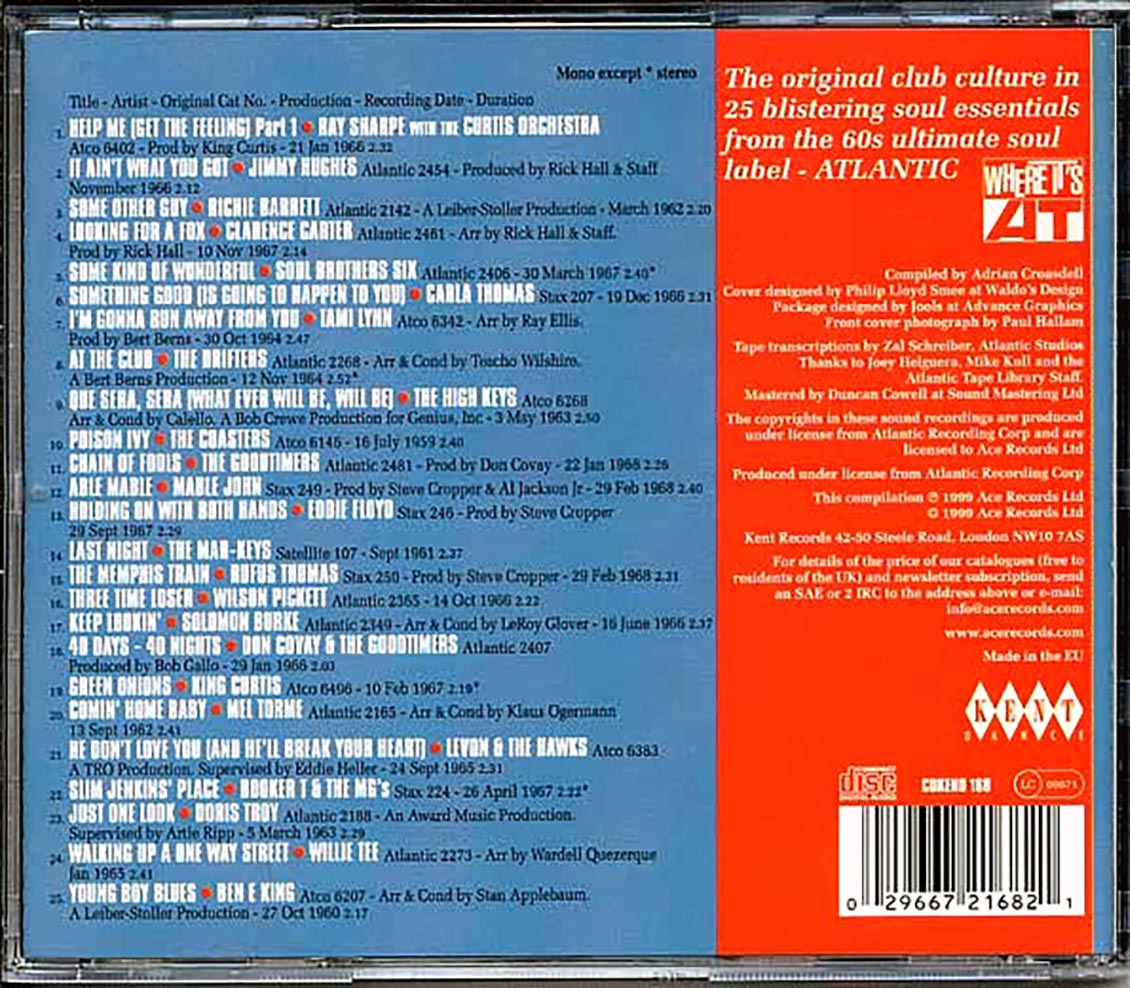 Various - At The Club (25 tracks) [New CD]