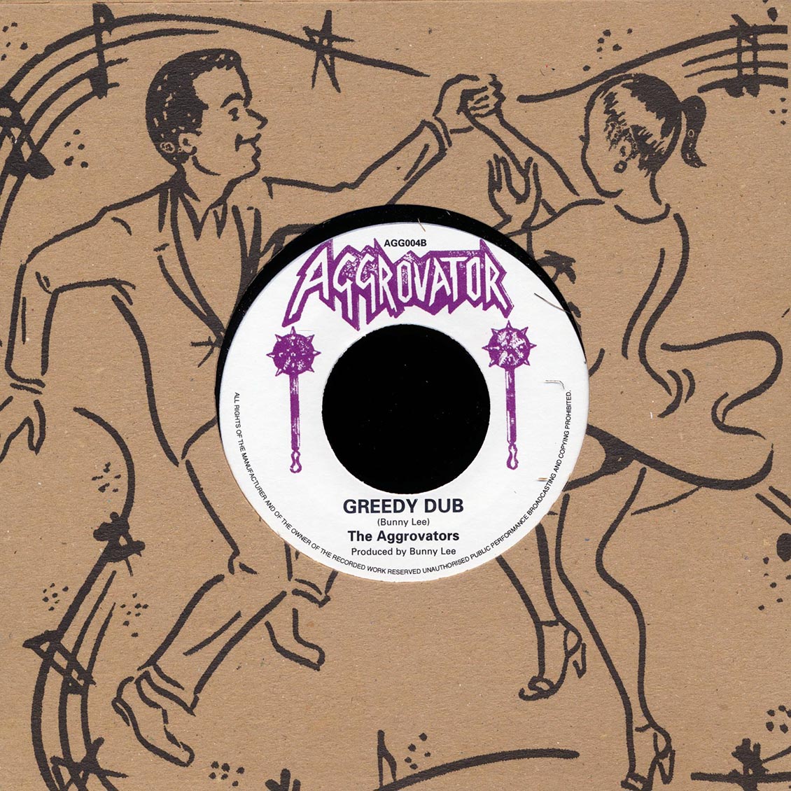 Jah Stitch, Horace Andy - Greedy Girl  /  The Aggrovators - Greedy Dub [New Vinyl 7"]