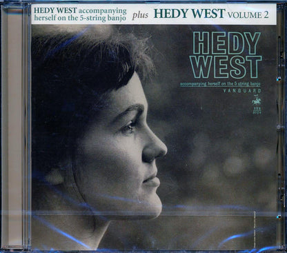Hedy West - Hedy West Accompanying Herself On The 5 String Banjo + Volume 2 (32 tracks) [New CD]