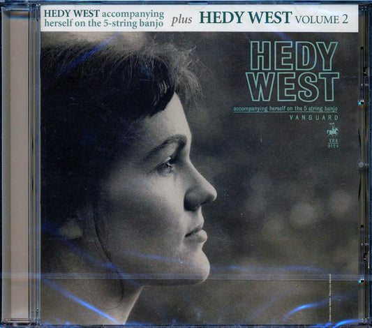 Hedy West - Hedy West Accompanying Herself On The 5 String Banjo + Volume 2 (32 tracks) [New CD]