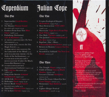 Various - Copendium: An Expedition Into The Rock N Rock Underworld (31 tracks) (3xCD) [New CD]