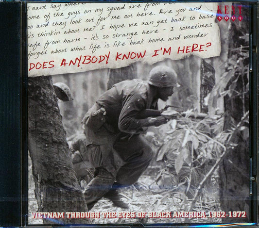 Various - Does Anybody Know I'm Here?: Vietnam Through The Eyes Of Black America 1962-1972 (23 tracks) [New CD]