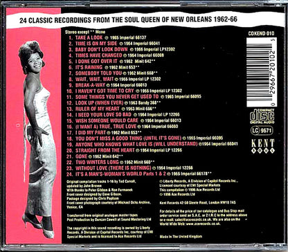 Irma Thomas - Time Is On My Side (24 tracks) [New CD]