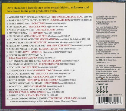Various - Dave Hamilton's Detroit Soul: The Soul Providers (25 tracks) [New CD]