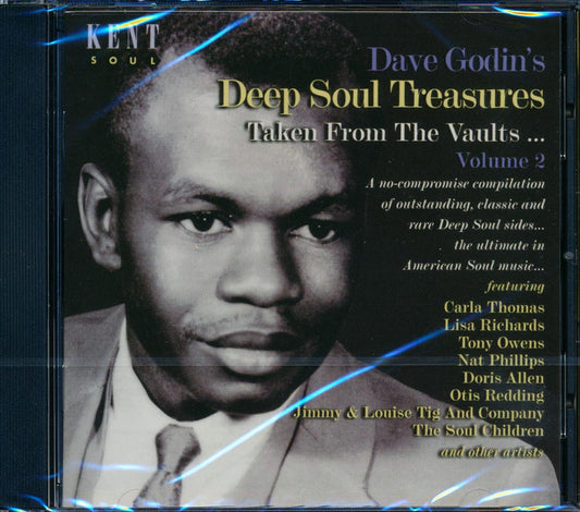 Various - Dave Godin's Deep Soul Treasures Taken From The Vaults Volume 2 (25 tracks) [New CD]
