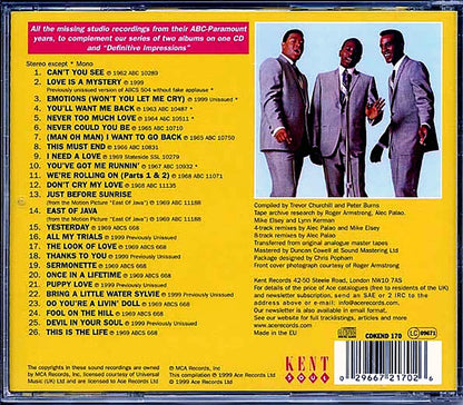 The Impressions - ABC Rarities (26 tracks) [New CD]