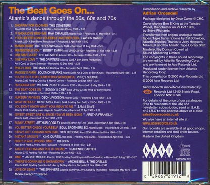 Various - The Beat Goes On: Atlantic's Dance Through The 50s, 60s And 70s (25 tracks) [New CD]