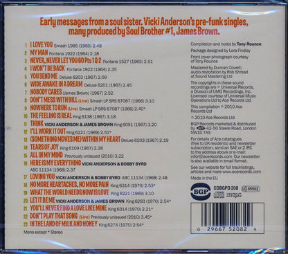 Vicki Anderson - Wide Awake In A Dream: James Brown Productions From The Pre-funk Years (23 tracks) [New CD]