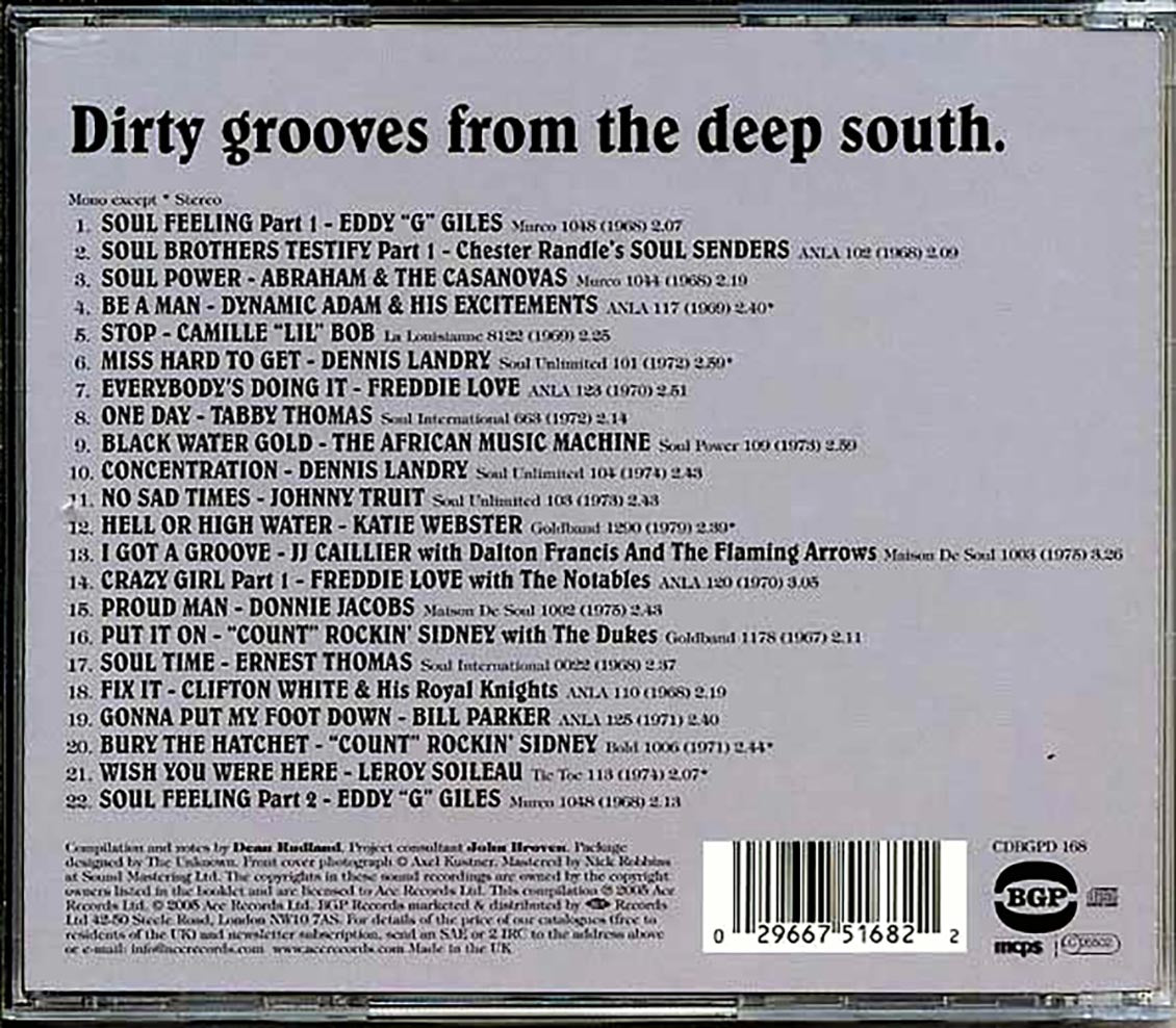 Various - Southern Funkin: Louisiana Funk And Soul 1967-1979 [New CD]