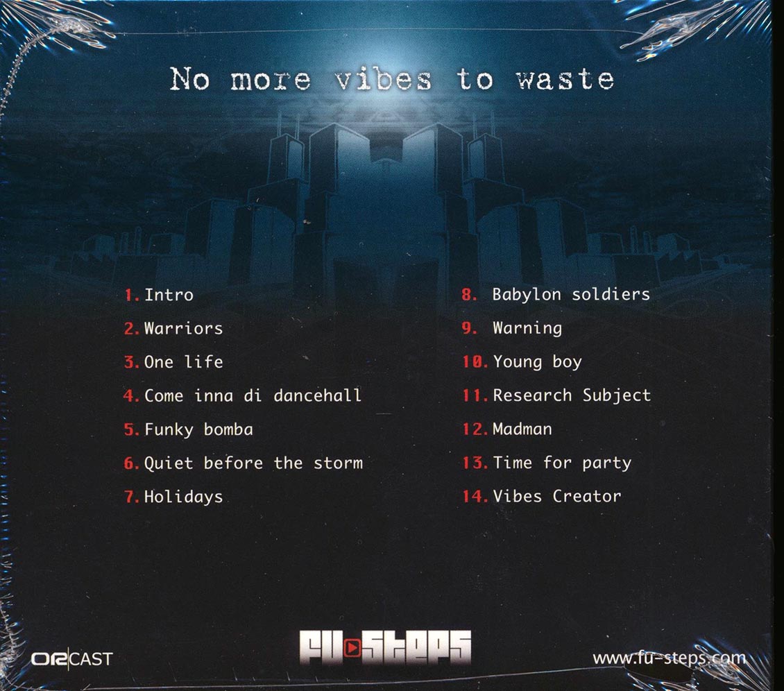 Fu Steps - No More Vibes To Waste [New CD]