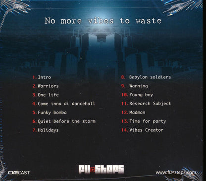 Fu Steps - No More Vibes To Waste [New CD]