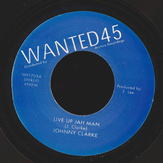 Johnny Clarke - Live Up Jah Man  /  King Tubby - Live Up Jah Man Version [New Vinyl Record 7" Single]