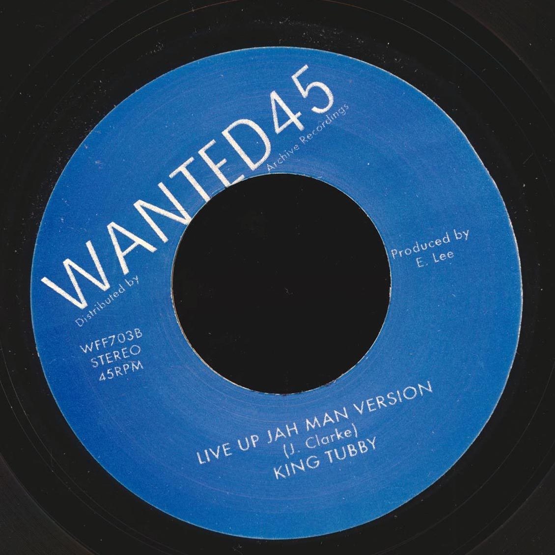 Johnny Clarke - Live Up Jah Man  /  King Tubby - Live Up Jah Man Version [New Vinyl Record 7" Single]