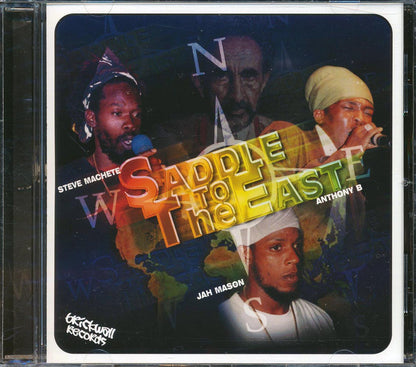 Jah Mason, Steve Machete, Anthony B - Saddle To The East [New CD]
