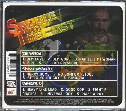 Jah Mason, Steve Machete, Anthony B - Saddle To The East [New CD]
