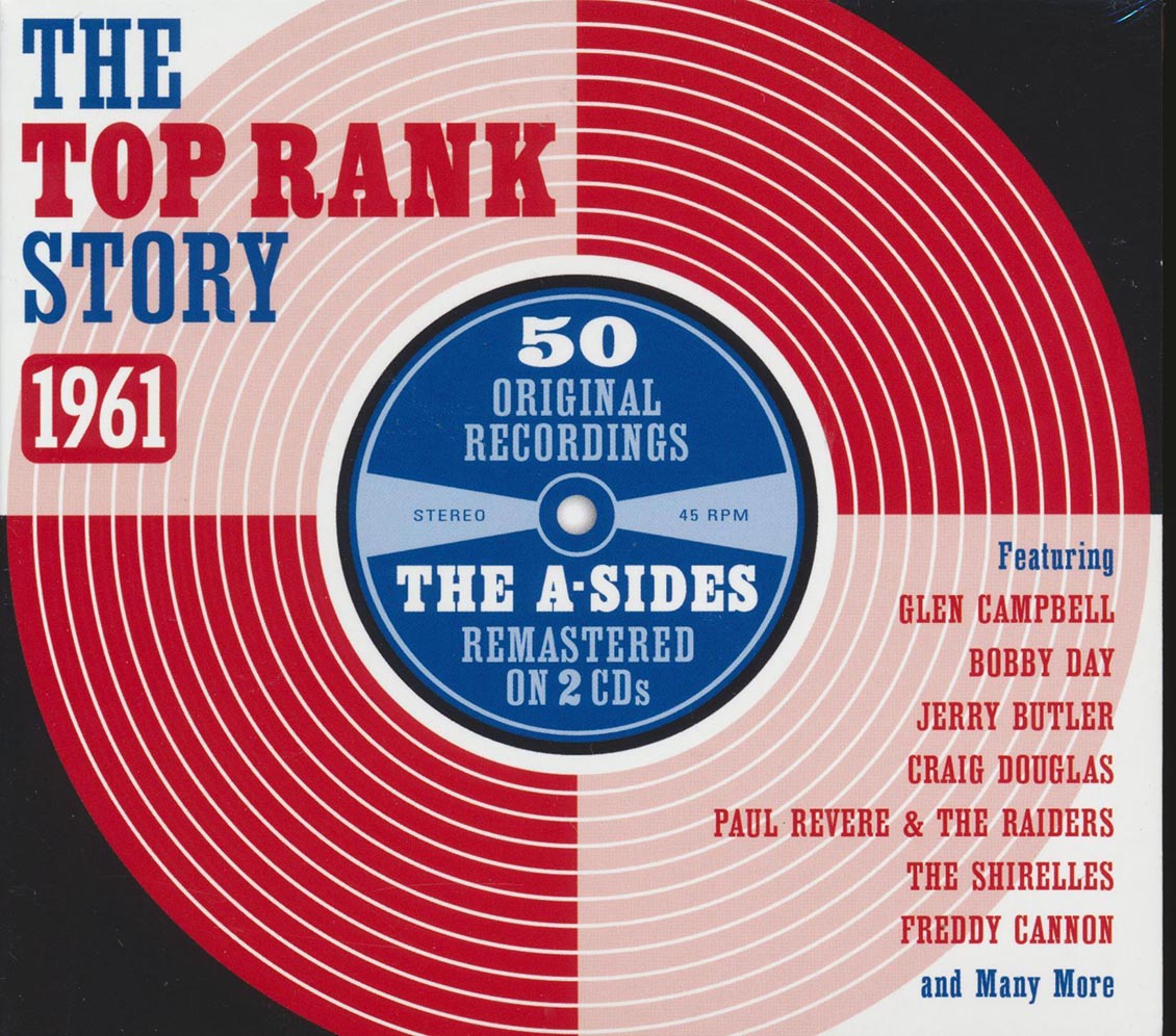 Various - The Top Rank Story 1961 (50 tracks) (2xCD) (deluxe 3-fold digipak) [New CD]