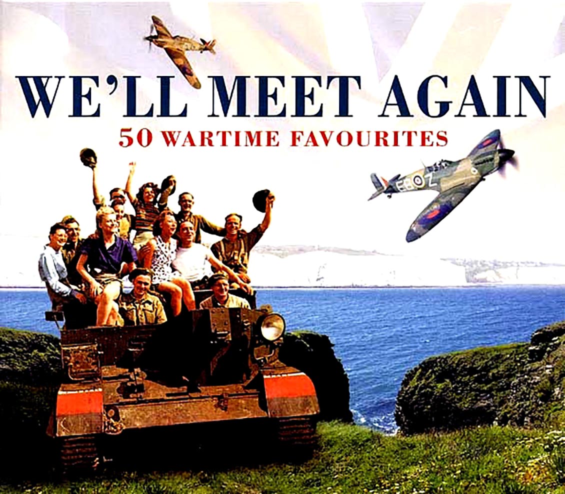 Various - We'll Meet Again: 50 Wartime Favorites (50 tracks) (2xCD) (deluxe 3-fold digipak) [New] [New CD]
