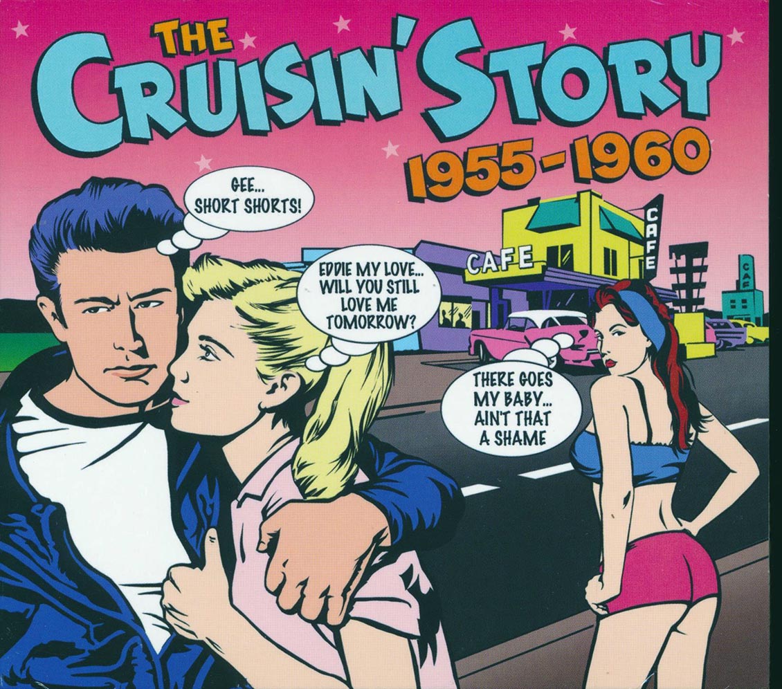 Various - The Cruisin Story 1955-1960 (75 tracks) (3xCD) (deluxe 3-fold digipak) [New CD]