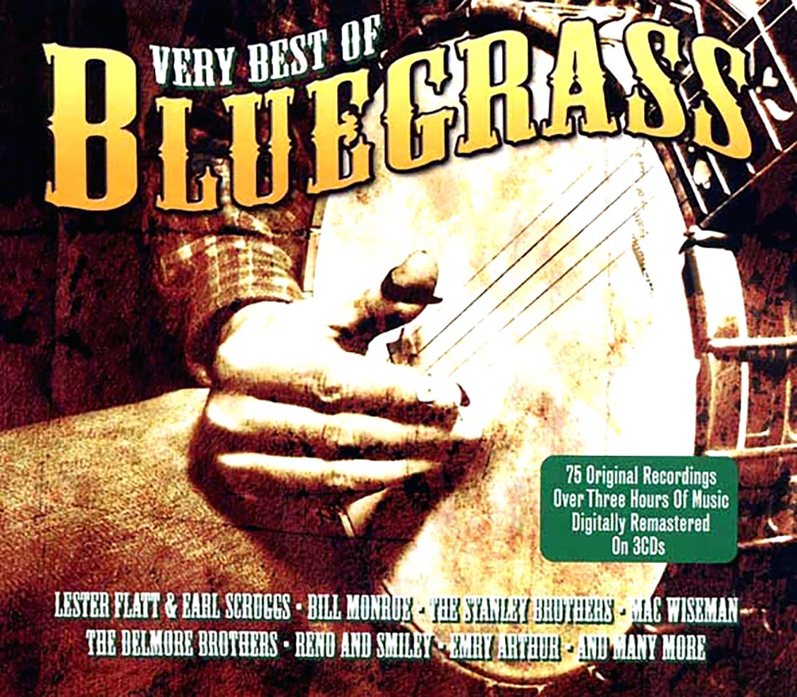 Various - Very Best Of Bluegrass (75 tracks) (3xCD) (deluxe 3-fold digipak) [New] [New CD]