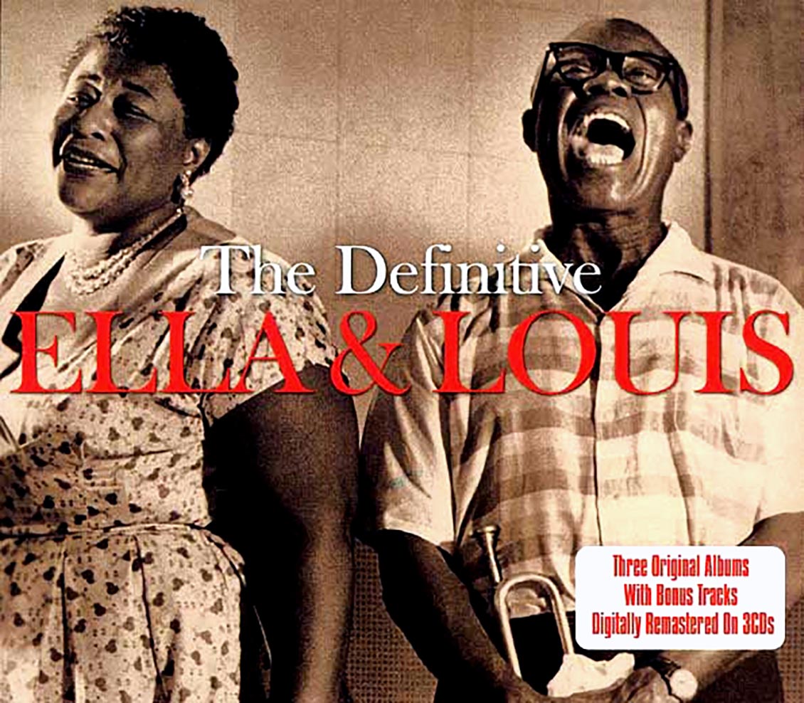 Ella Fitzgerald, Louis Armstrong - The Definitive Ella & Louis (50 tracks) (3xCD) (deluxe 3-fold digipak) [New CD]