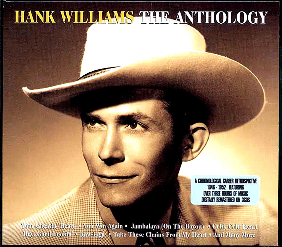 Hank Williams - The Anthology (75 tracks) (3xCD) (deluxe 3-fold digipak) [New CD]