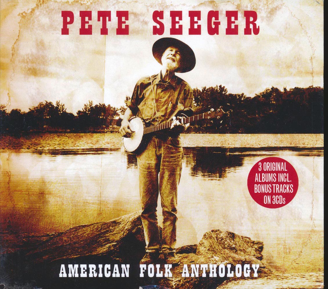 Pete Seeger - American Folk Anthology (60 tracks) (3xCD) (deluxe 3-fold digipak) [New CD]