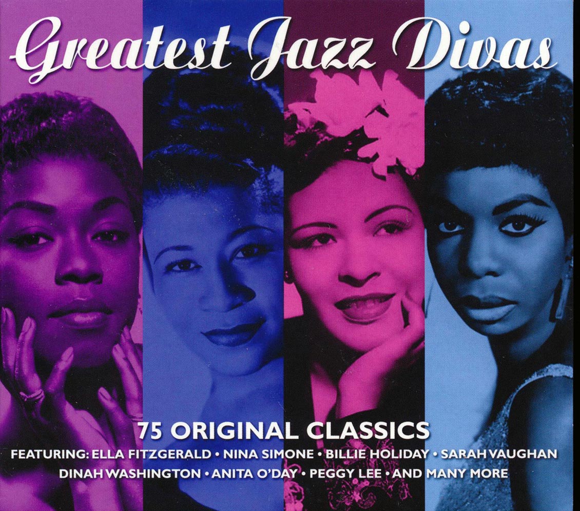 Various - Greatest Jazz Divas (75 tracks) (3xCD) (deluxe 3-fold digipak) [New CD]
