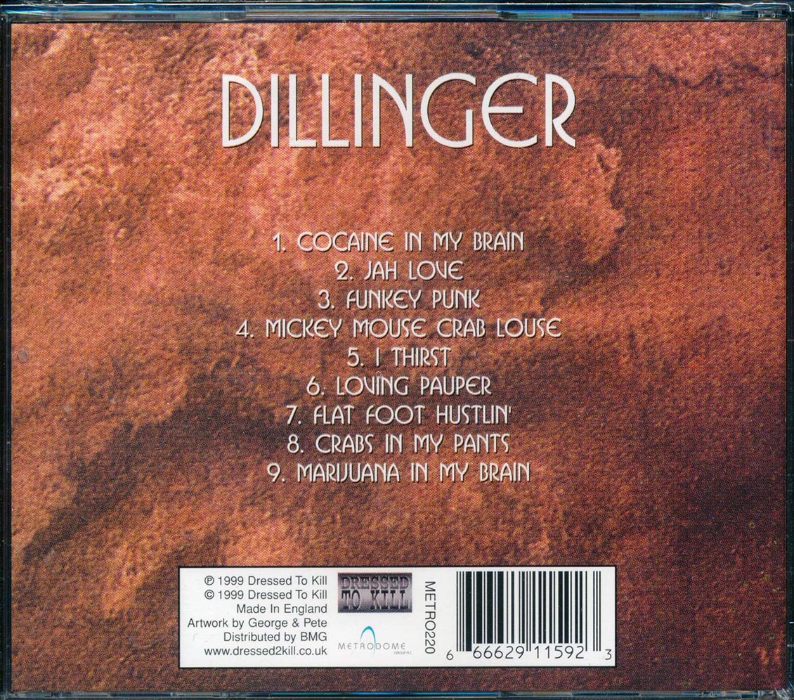 Dillinger - Kings Of Reggae (Cocaine In My Brain, Crab Louse, etc.) [New CD]