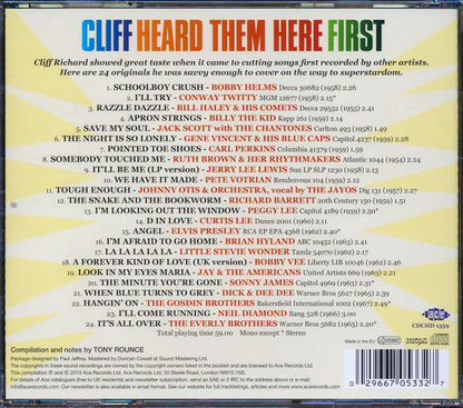 Various - Cliff Heard Them Here First (24 tracks) [New CD]