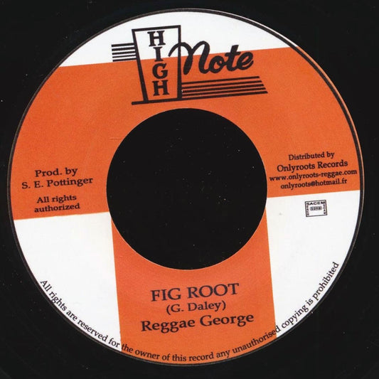 Reggae George - Fig Root  /  Sky Nation - Roots Version Wise [New Vinyl Record 7" Single]