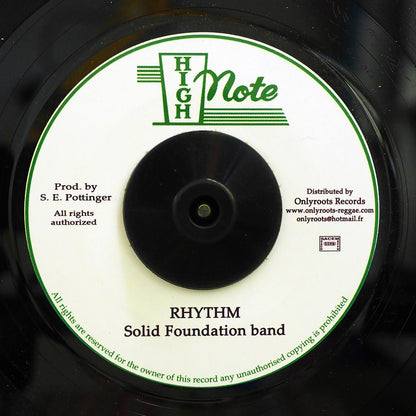 Chockey Taylor - False Dread  /  Solid Foundation Band - Rhythm (France press) [New Vinyl 7"]