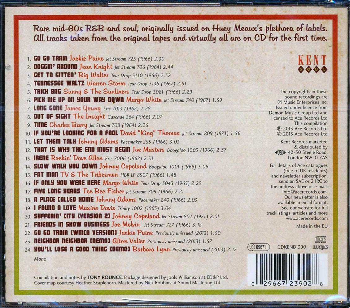 Various - South Texas Rhythm N Soul Revue (24 tracks) [New CD]
