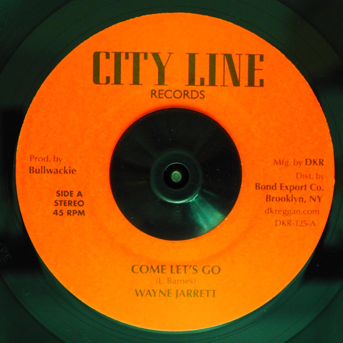 Wayne Jarrett - Come Let's Go  /  Jerry Johnson - Zion Rock [New Vinyl Record 7" Single]