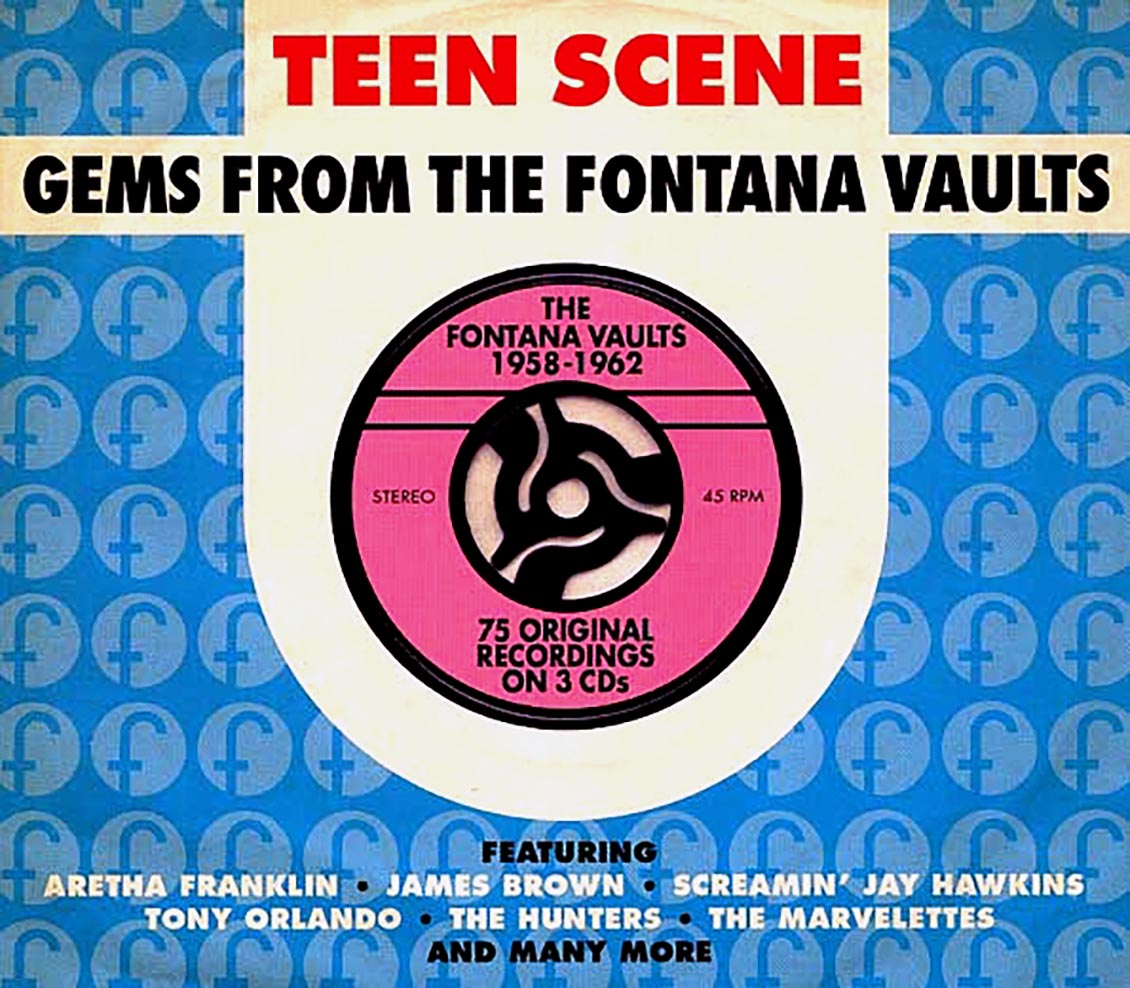 Various - Teen Scene Gems From The Fontana Vaults (75 tracks) (3xCD) (deluxe 3-fold digipak) [New CD]