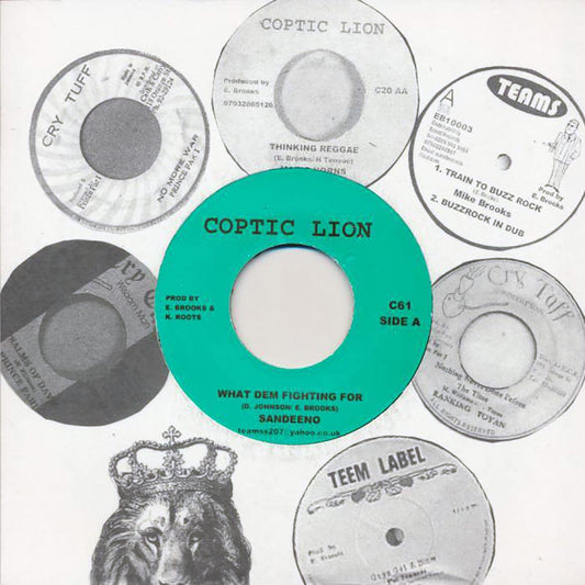 Sandeno - What Dem Fighting For  /  Keety Roots - Dub (rhythm: "Flabba Holt - Praise Jah") [New Vinyl Record 7" Single]