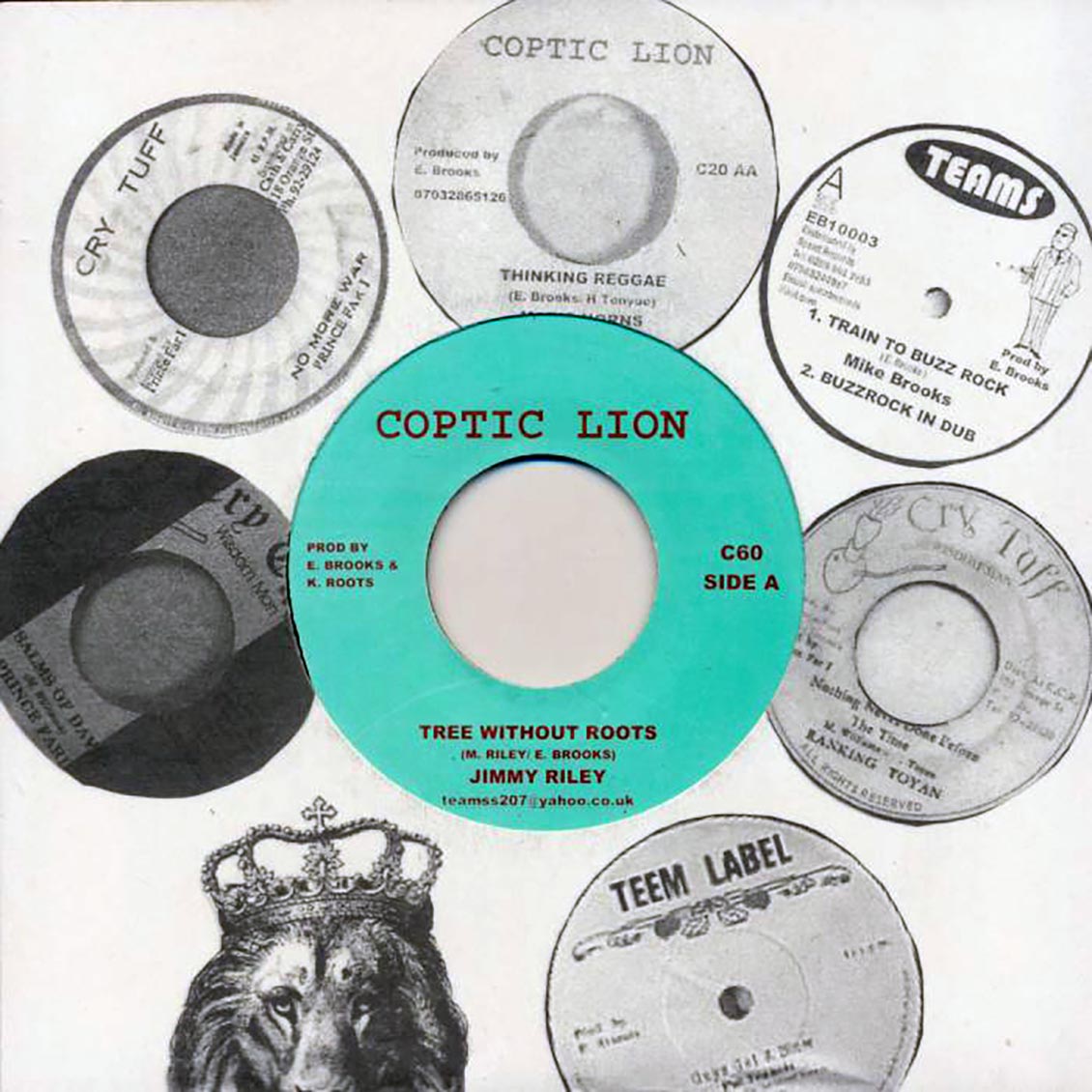 Jimmy Riley - Tree Without Roots  /  Keety Roots - Dub (rhythm: "Flabba Holt - Praise Jah") [New Vinyl Record 7" Single]