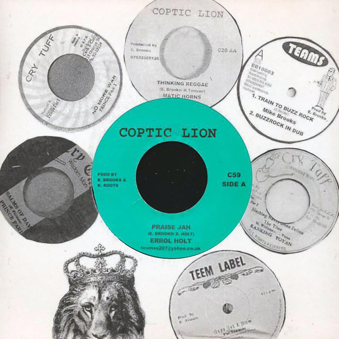 Flabba Holt - Praise Jah  /  Dub (rhythm: "Flabba Holt - Praise Jah") [New Vinyl Record 7" Single]