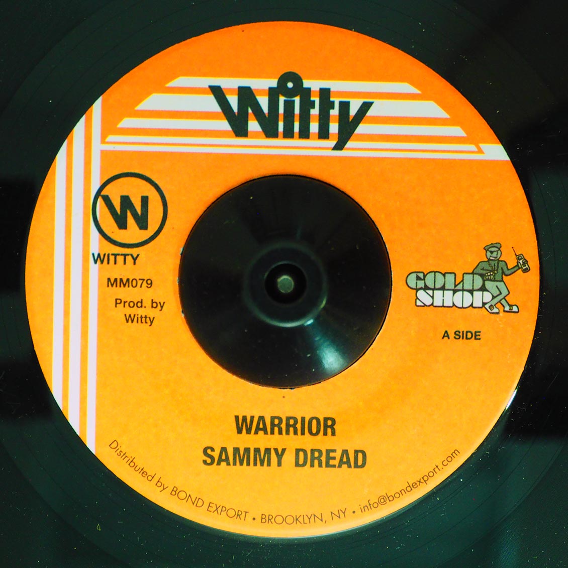 Sammy Dread - Warrior  /  Version (rhythm: "Wayne Smith - E20") [New] [New Vinyl 7"]