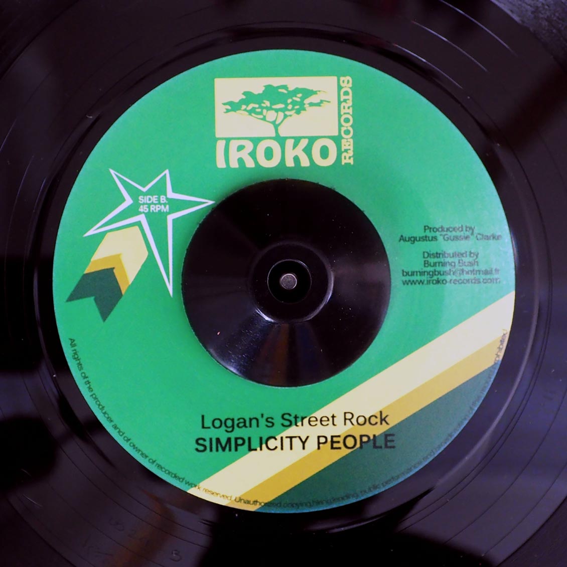 Dennis Peart - Mouth Of The Wicked  /  Simplicity People - Logan's Street Rock [New Vinyl 7"]