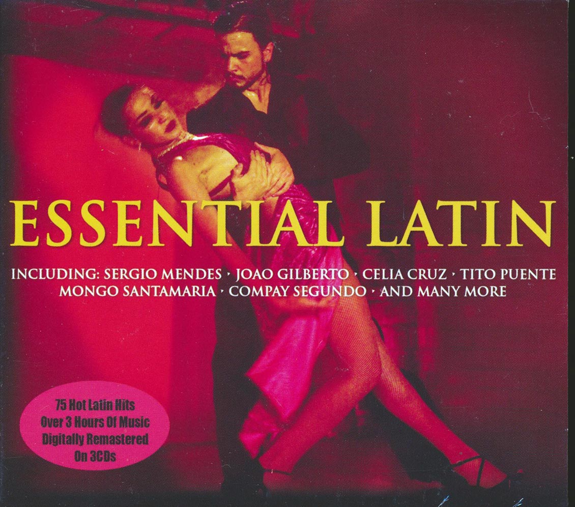 Various - Essential Latin (75 tracks) (3xCD) (deluxe 3-fold digipak) [New CD]
