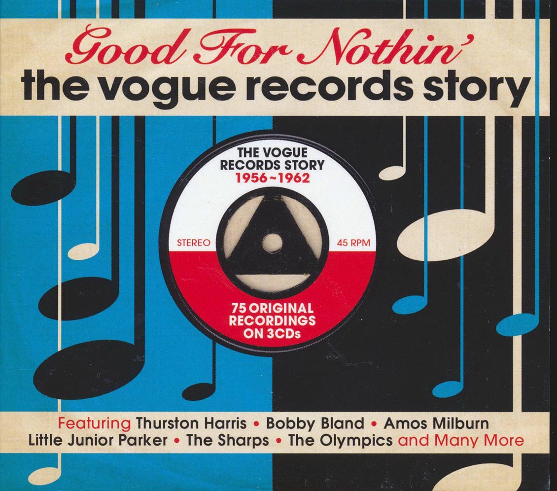 Various - Good For Nothin': The Vogue Records Story 1956-1962 (75 tracks) (3xCD) (deluxe 3-fold digipak) [New CD]