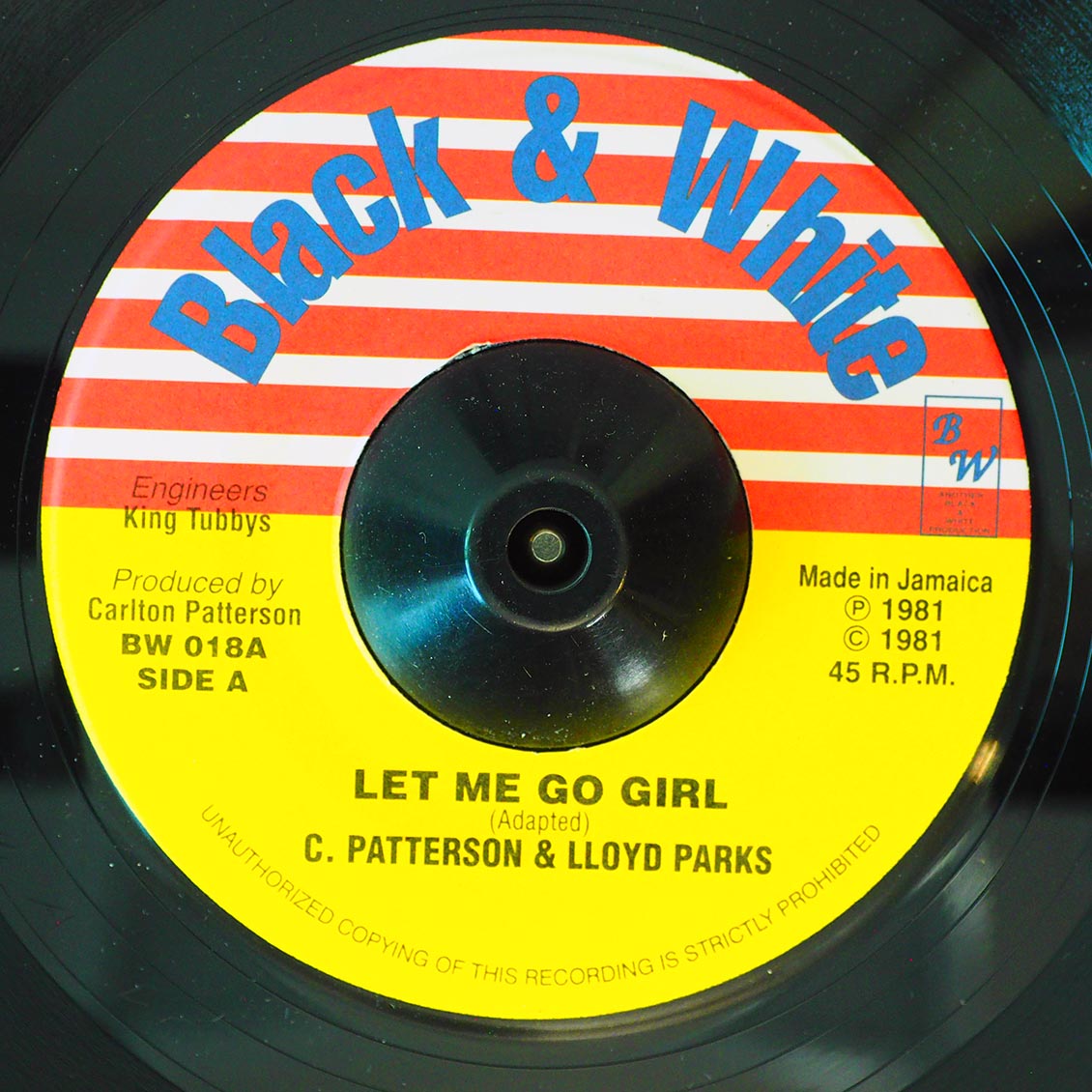 Lloyd Parks - Let Me Go Girl  /  Michael Scotland - Love Is A Treasure [New] [New Vinyl 7"]
