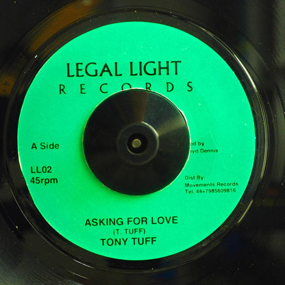 Tony Tuff - Asking For Love  /  Version [New Vinyl 7"]