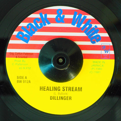 Dillinger - Healing Stream  /  You And Me (rhythm: "Mikey Dread - Love The Dread") [New Vinyl 7"]