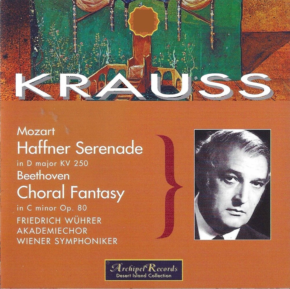 Mozart / Krauss - Haffner-Serenade + Beethoven Music CD
