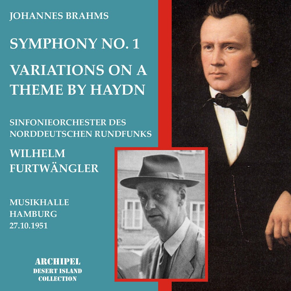 Brahms / Furtwangler - Sinfonie 1 Haydn Variatio Music CD