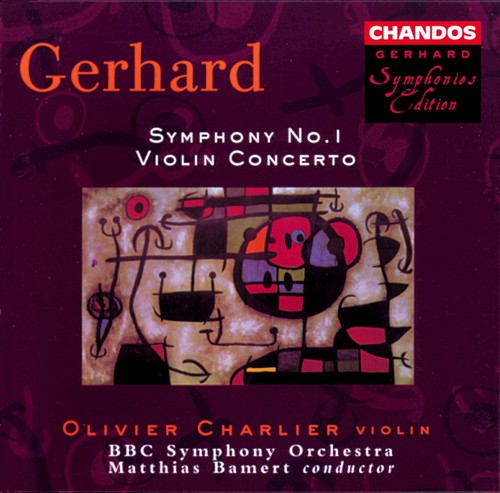 Olivier Charlier - Symphony 1 Violin Concerto Music CD