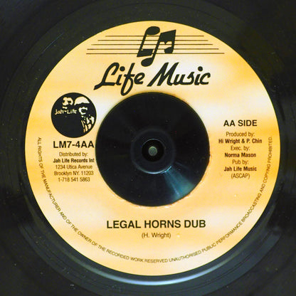 Selessiphy - If Yu Did Hear  /  Legal Horns Dub (rhythm: "Legalise It") [New Vinyl 7"]