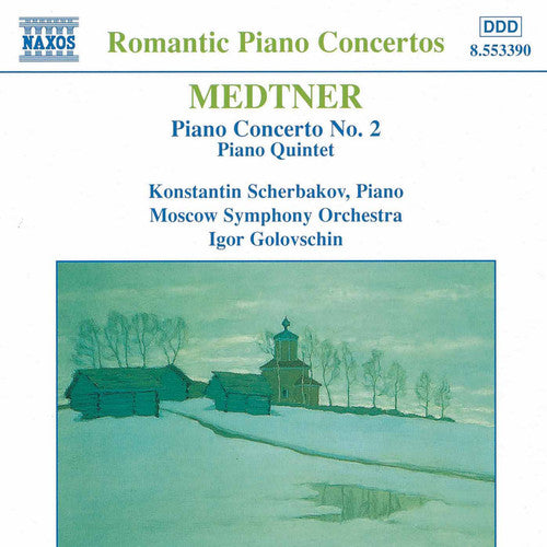 Medtner / Scherbakov / Podhoransky - Piano Concerto 2 in C minor Op 50 Music CD